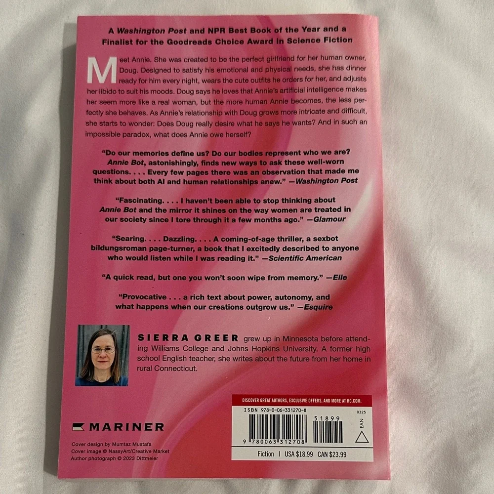 Annie Bot by Sierra Greer (New Softcover)